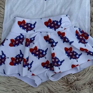 Yankee Doodle Darling Skirted Bummies